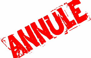 Annulation des animations du WE 24-25